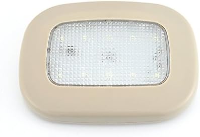 CISUNG Car ceiling roof light, wireless LED indoor reading light and Magnetic Suck for Car Universal USB Rechargeable Car Back Trunk Lights Beige