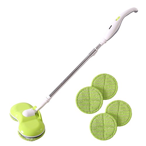 Docheer Cordless Electric Spinning Mop Rechargeable Powered Floor