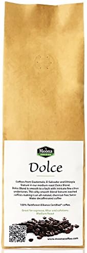 ROASTED TO ORDER ARTISANAL Coffee Beans 200g DOLCE DECAF (BEANS)
