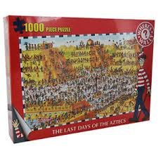 Where's Wally - The Last Day of the Aztecs - 1000 piece puzzle