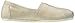 TOMS Women's Seasonal Classics Flat, Natural Metallic Burlap, 10 B-Medium