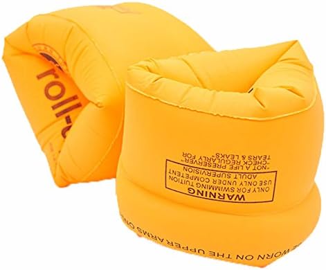 Gskids Water Wings Inflatable Arm Learn Swimmer Arm Circle Floating Water Sleeves Double Balloon