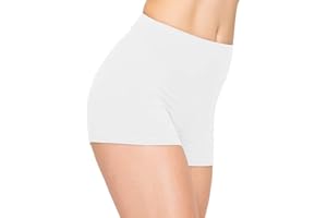 ALWAYS Women Workout Yoga Shorts - Premium Soft Solid Stretch Cheerleader Running Dance Volleyball Short Pants
