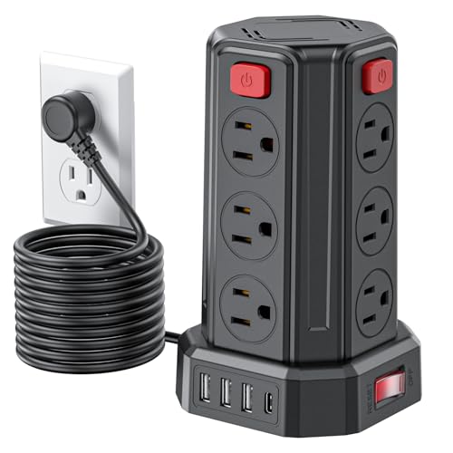 SMALLRT Power Tower 12 AC 4 USB C