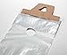 ClearBags LDPE Clear Door Knob Bags, 6x9, Clear, 100 Pack, Door Hanger Clear Bag with Cut Out Hole for Hanging School Supplies, Business Flyer, Newspaper, Merchandise, Magazine Hangers, DK3A