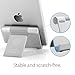 Spigen S320 Cell Phone Multi-Angle Aluminum Stand for Tablets, e-Readers Compatible with iPhone X / 8/8 Plus / 7/7 Plus Galaxy S9 Plus / S9 / Note 8 / S8 / S8 Plus /S7 Edge & More - Silver