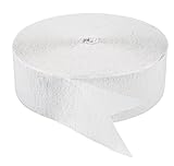 White Crepe Paper Streamers (500 ft)