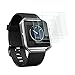 Simpeak Glass Screen Protector Compatible with Fitbit Blaze [3 Pack], Full Coverage Bubble Free Anti-Scratch Anti-Fingerprint