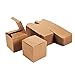 Juvale Premium Kraft Gift Boxes 50 Pack 3 x 3 x 3 inches Brown Paper Gift Boxes with Lids for Gifts, Cupcake Boxes and Crafting, Easy Assemble Boxes