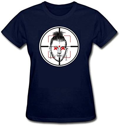 zebalon Women's Eminem KillShot Hip Hop MGK T Shirt
