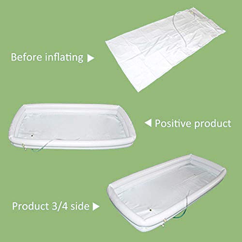 Medical Inflatable Bathtub Shower System Adult PVC Bathtub with Water
