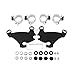 XFMT 39mm Gauntlet Fairing Trigger Lock Mount Fit Compatible with Harley XL883 XL1200 FXDF FXDL