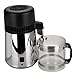 Ridgeyard 4L Pure Water Distiller Purifier Dental and Pure Water Maker 304 Stainless Steel Body & Filter Glass Bottle 1L/h