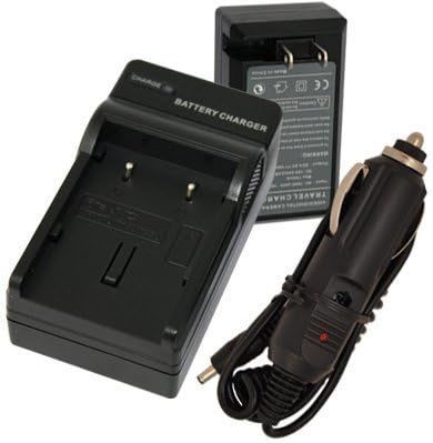 Battery Charger for JVC BN-VF707 GZ-MG20 GZ-MG20E GZ-MG20U GZ-MG20US GZ-MG21 GZ-MG21AC GZ-MG21E GZ-MG21EK GZ-MG21EX GZ-MG21U GZ-MG21US GZ-MG24E GZ-MG26 GZ-MG26E + car plug