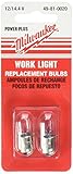 Milwaukee 14.4V Worklight Bulb, Pack of 2 (49-81-0020)