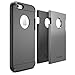 iPhone 6s Case, Trianium [Duranium Series] Ultra Protective Case with Built-in Screen Protector for Apple iPhone 6 6S [Gunmetal Gray] Shock-Absorbing Hard Cover Cases