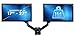 Mount-It! Dual Arm Monitor Wall Mount, Height Adjustable Gas Spring Arms with Full Motion, Compatible with VESA 75, 100 Computer Screens 19, 20, 21, 24, 27 Inchesthumb 3