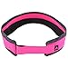adidas Women's Adizero II Visor, Shock Pink/Dark Grey Heather/Black, ONE SIZE