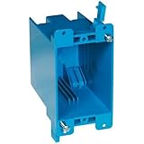 Lamson B120R Carlon PVC Outlet Box, Pack of 3