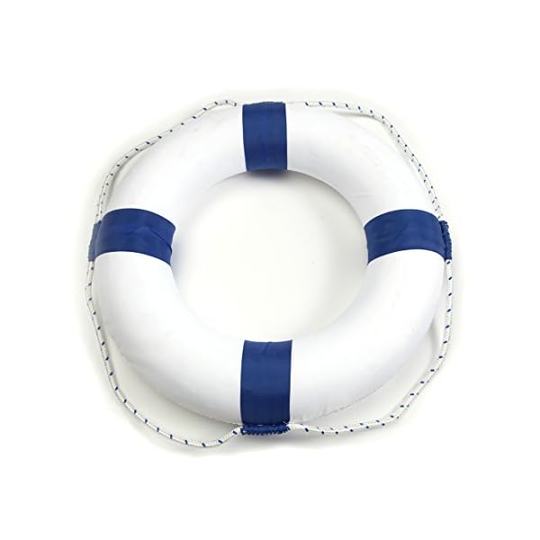 50cm-diameter-Swim-Foam-Ring-Buoy-Swimming-Pool-Safety-Life-Preserver-Wnylon-cover-kid-child-adult