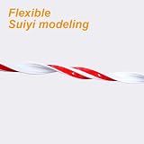 Yontree PVC Quadrant Trim 3m Self Adhesive Flexible Moulding Beading 9mm view 8