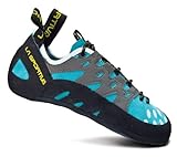 La Sportiva Women's TarantuLace Rock Climbing Shoe, Turquoise, 42