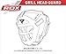 RDX Boxing Headgear MMA Muay Thai, Removable Face Grill, Head Gear for Sparring Grappling Martial Arts Kickboxing Taekwondo Karate BJJ Training