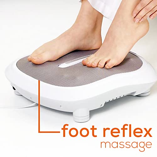 Beurer Foot Massager with Heat Foot Massager Machine with 18 Rotating Massage Balls Shiatsu