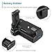 Neewer Battery Grip for Nikon D3400 DSLR Camera Vertical Shutter Release Button Work with One or Two EN-EL14a Battery (NW-D3400)