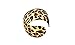 Global Huntress Alluring Natural Leopard Print Acrylic Bangle Cuff Bracelet