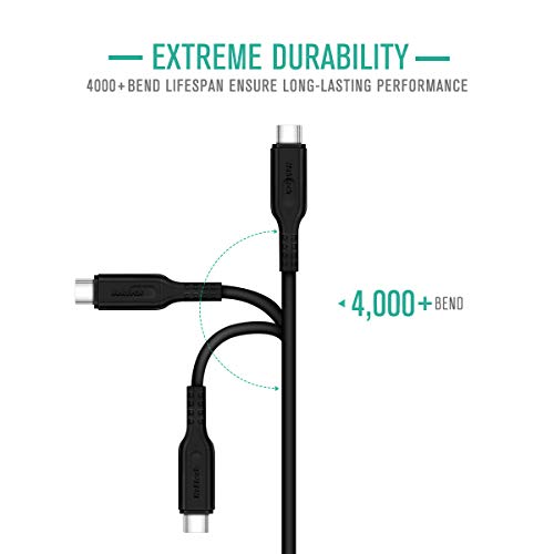 image for Nekteck USB-IF Certified USB C Cable, USB Type C to C Cord, Charging C