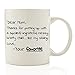 Got Me Tipsy - Dear Mom, From Your Favorite Coffee Mug 11 oz