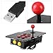 Arcade Game USB Stick Buttons Controller, 8 Directions Computer Arcade Game Control, Zero Delay Joystick Control Device for PC Win7/ Win8/ Win10, Blackthumb 2