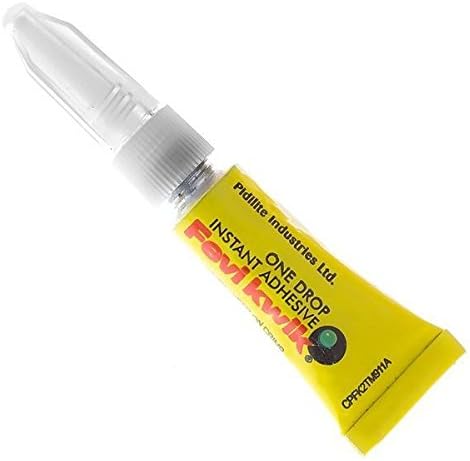 3g Fevi Kwik One Drop Instant Jewellery Glue Tube (PK1)