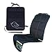 Child Car Seat Protector Makes Cleaning Up Your Car Easier! Thick Padding Preserves Upholstery to Retain Value of Vehicle! Included Kick Mat Organizer Allows Easy Access to Baby Items!(Single, Black)