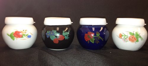 Porcelain Dappen Dish With Cover (QTY: 1)