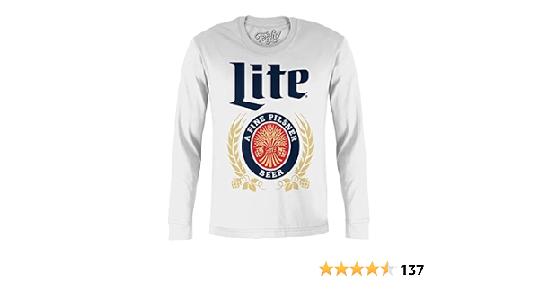 Amazon.com: Tee Luv Miller Lite Shirt 