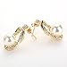 IFFURMON Fashion Charm Women Jewelry Sets Imitation Pearl Statement Pendant Necklace Earrings Set