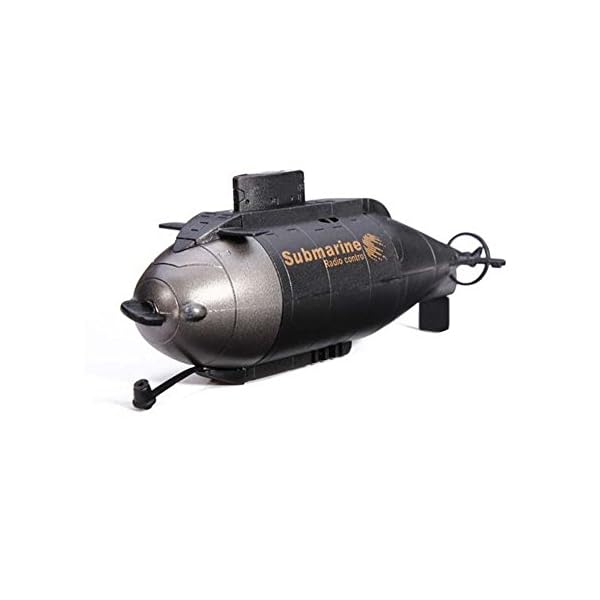 HSP Himoto 6-Kanal Mini RC ferngesteuertes U-Boot Submarine, Komplett-Set inkl. integr. Akku, Ladegerät, Fernsteuerung – Bild 3