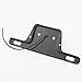 Lumitronics Heavy-Duty Trailer License Plate Bracket, Rustproof Steel Mount with Drainage Holes, Universal Fit for Trucks, RVs, Boats, and Utility Trailers (Gray)
