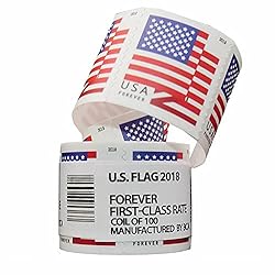 Stamps roll of 100 Foerver Stamp 2018