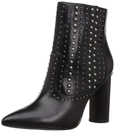 BCBGeneration Women's Hollis Studded Bootie Ankle Boot, Black, 7.5 M US