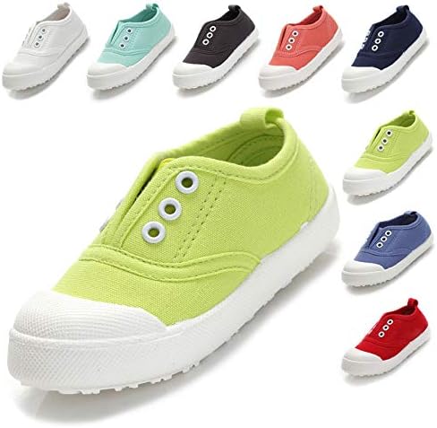 Kikiz Candy Color Kids Toddler Canvas Sneaker Boys Girls Casual Shoes