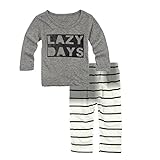 Big Elephant Baby Boys' 2 Piece Long Sleeve Pants Clothing Set G34