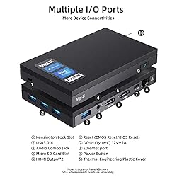 MeLE Quieter2D Fanless Mini PC Windows 11 Home