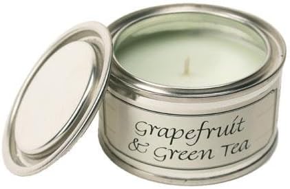 Pintail Candles Grapefruit and Green Tea Scented Candle Tin