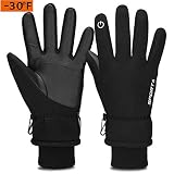 Cevapro -30℉ Winter Gloves Touchscreen Gloves Thermal Gloves for Running