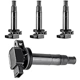 ECCPP Ignition Coil, Ignition Coil Packs Replacement Coils C1304 UF316 5C1293 for Scion XA XB Toyota Echo Toyota Prius Toyota Yaris 2000-2010（Pack of 4）