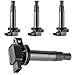 ECCPP Ignition Coil, Ignition Coil Packs Replacement Coils C1304 UF316 5C1293 for Scion XA XB Toyota Echo Toyota Prius Toyota Yaris 2000-2010（Pack of 4）