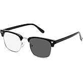 ZAMGIC Photochromic Sunglasses Blue Light Blocking Glasses for Men and Women Day Night Multi-use